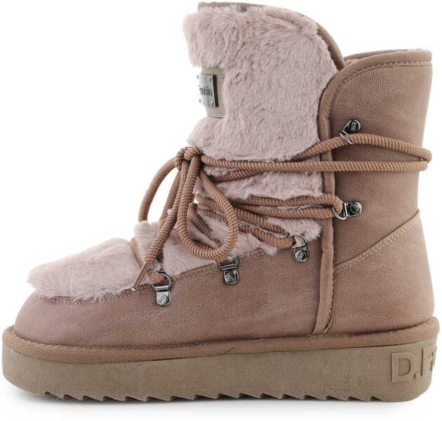 Cizme de iarna D.Franklin Nordic Trk Fur Taupe Brown Femei (BM 19262837) 4