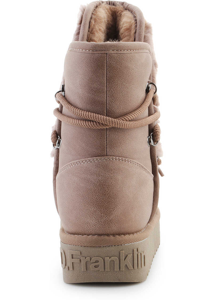 Cizme de iarna D.Franklin Nordic Trk Fur Taupe Brown Femei (BM 19262837) 5