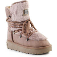 Cizme de iarna Nordic Trk Fur Taupe Femei