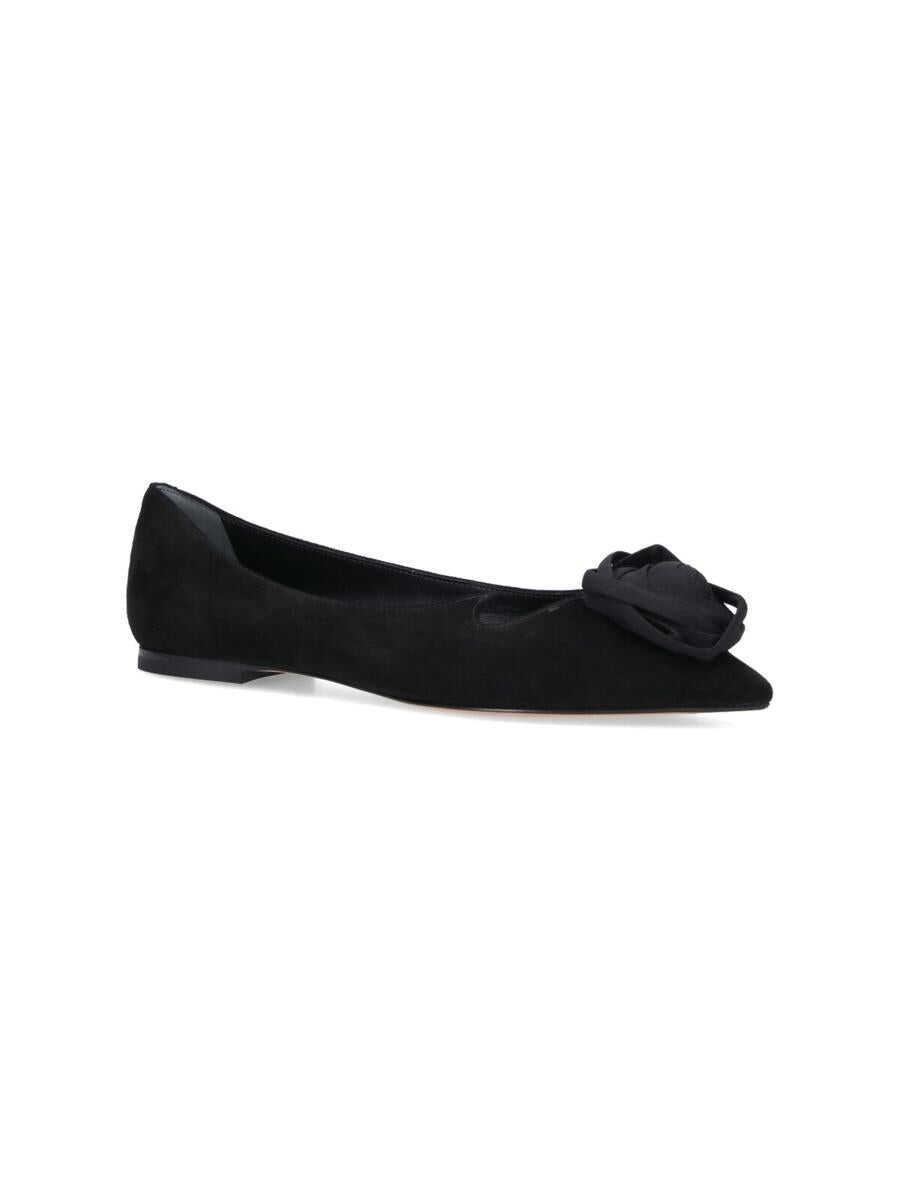 Balerini Roger Vivier Roger Vivier Flat Shoes Black Femei (BM 19263870) 2