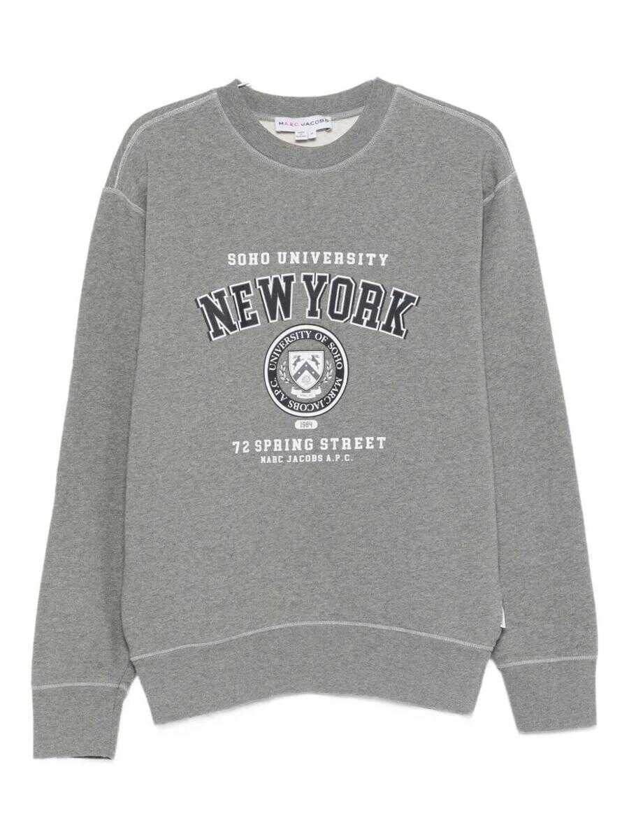 Pulovere A.P.C. X Marc Jacobs A.P.C. X Marc Jacobs Sweater PLA GRIS CHINE Femei (BM 19263945) 1