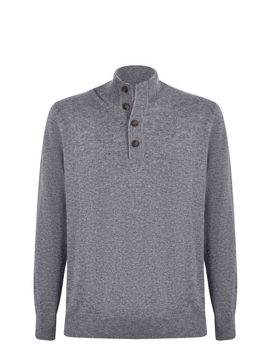 Pulovere Mc2 Saint Barth MC2 Saint Barth  Sweater GREY Barbati (BM 19264185) 1