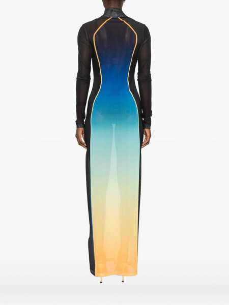 Rochii Casablanca Casablanca Long Dress With A Gradient Effect MULTICOLOUR Femei (BM 19264188) 4