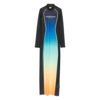 Rochii Casablanca Long Dress With A Gradient Effect Femei