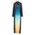 Casablanca Casablanca Long Dress With A Gradient Effect MULTICOLOUR