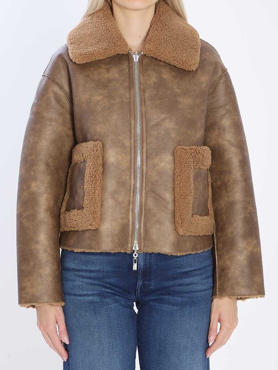 Geci JAKKE Vera Jacket BROWN Femei (BM 19264191) 1