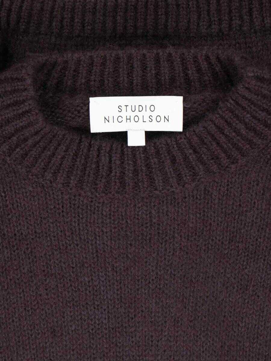 Pulovere STUDIO NICHOLSON Studio Nicholson Sweaters BROWN Barbati (BM 19264275) 3