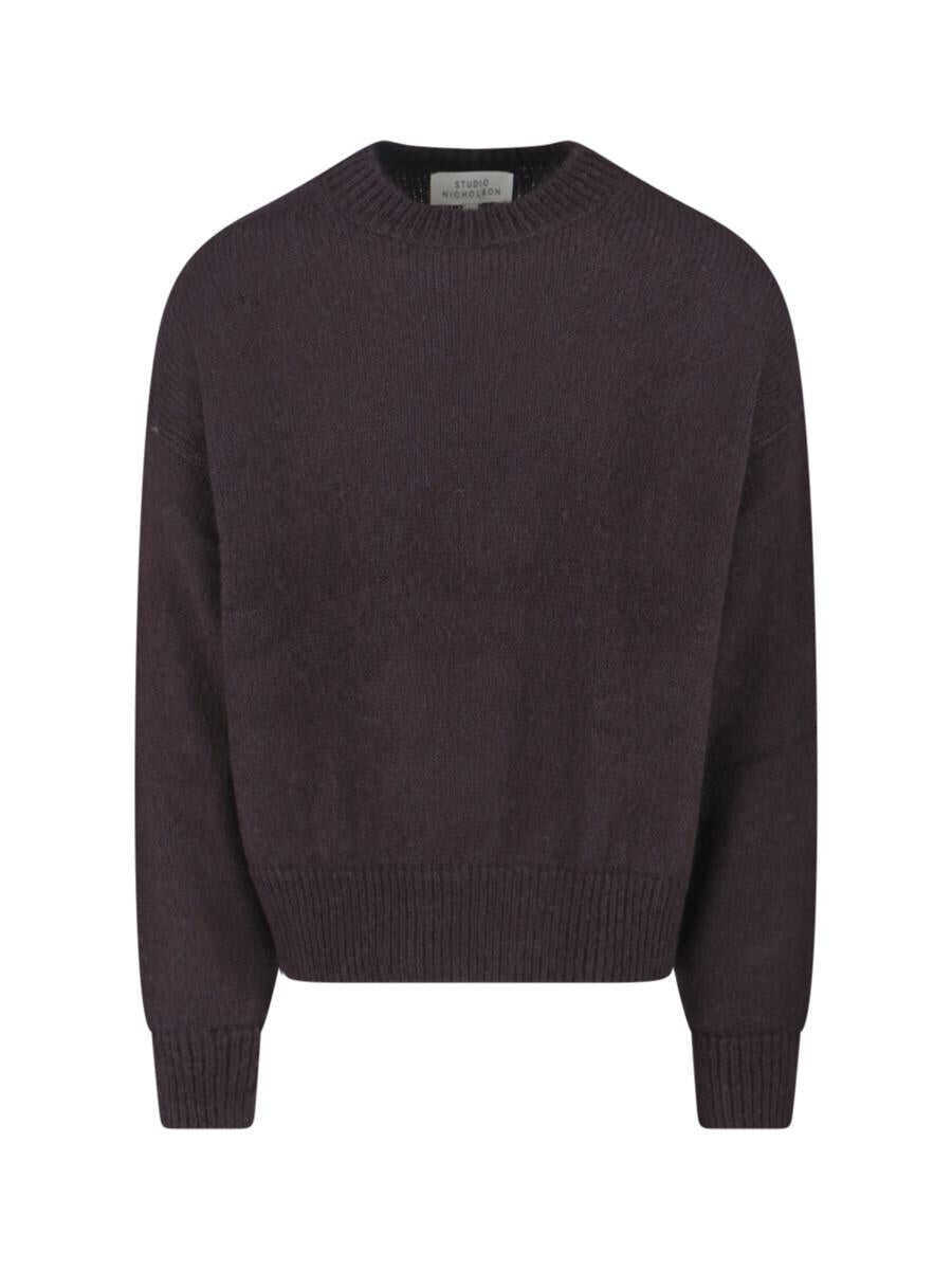 Pulovere STUDIO NICHOLSON Studio Nicholson Sweaters BROWN Barbati (BM 19264275) 1