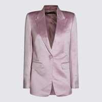 Sacouri Tom Ford Pink Cotton Blazer Femei