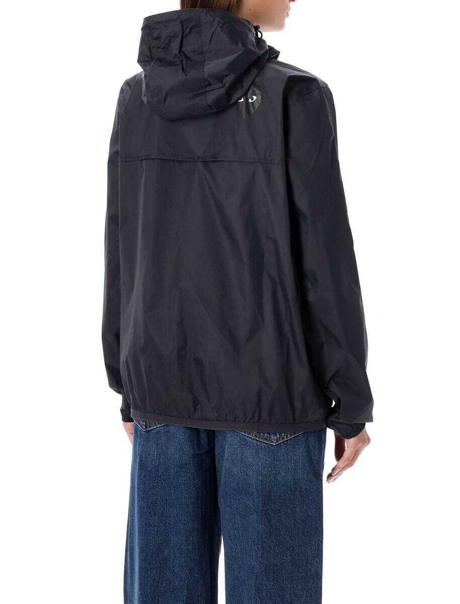 Geci Comme des Garons Comme Des Garons Play Waterproof Zip Jacket With Hood Black Femei (BM 19264461) 2