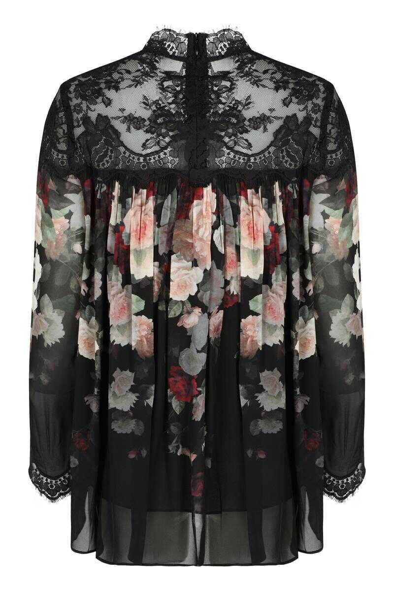 Bluze ZIMMERMANN Zimmermann Hypnotic Blouse In Viscose MULTICOLOR Femei (BM 19264503) 2