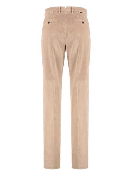 Pantaloni Slowear Slowear Tapered Fit Corduroy Trousers Beige Barbati (BM 19264560) 2
