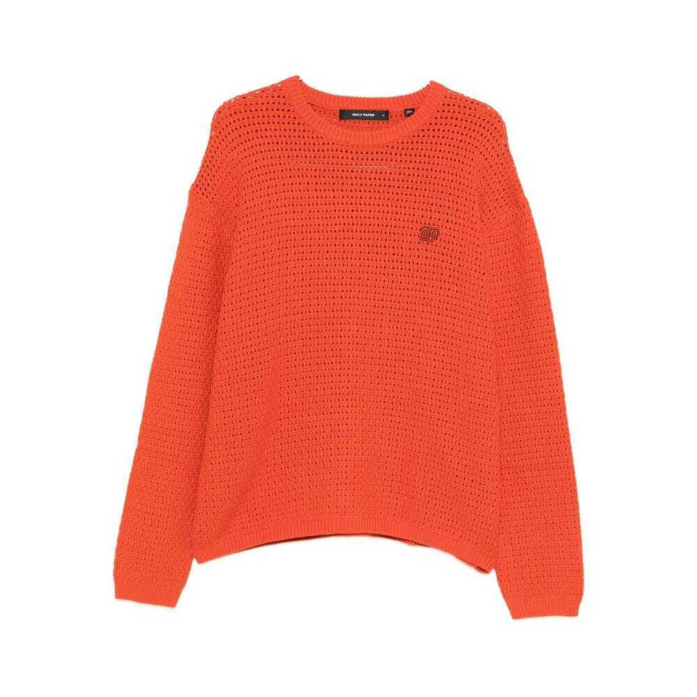 Pulovere DAILY PAPER Daily Paper Sweaters & Knitwear ORANGE Barbati (BM 19264653) 1