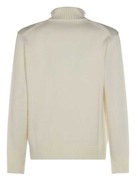 Pulovere Zanone Zanone White Wool Knitwear MULTICOLOR Barbati (BM 19264983) 1