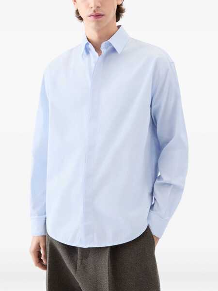 Camasi JACQUEMUS Jacquemus Shirts BLUE Barbati (BM 19265097) 3