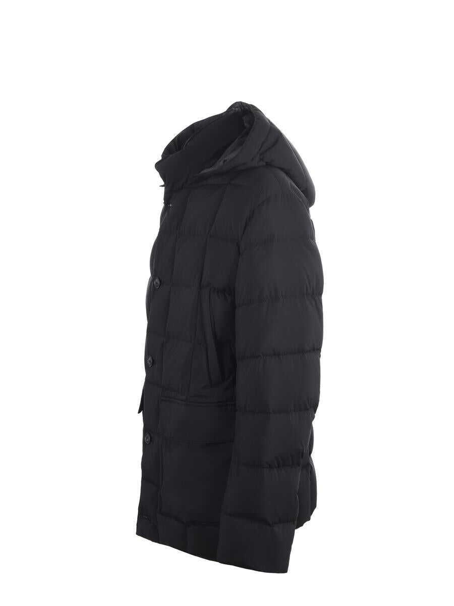 Paltoane Fay Fay  Quilted Nylon Down Jacket Black Barbati (BM 19265133) 4
