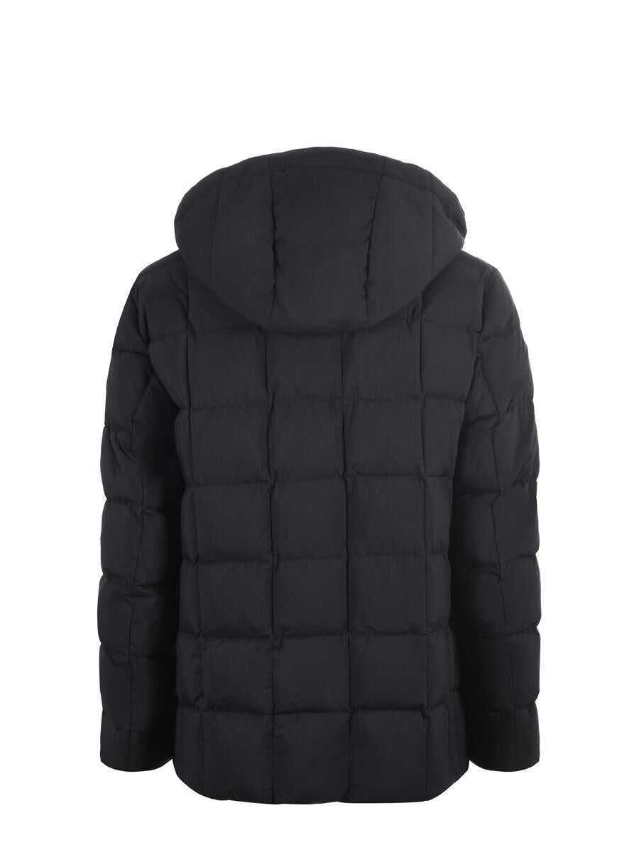 Paltoane Fay Fay  Quilted Nylon Down Jacket Black Barbati (BM 19265133) 5