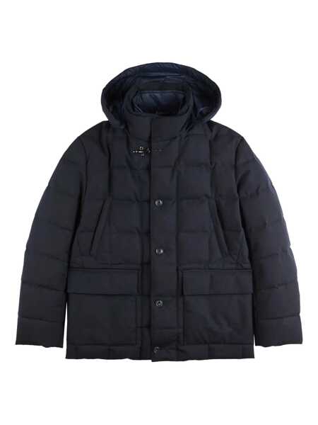 Paltoane Fay Fay  Canvas Down Jacket BLUE Barbati (BM 19265400) 1