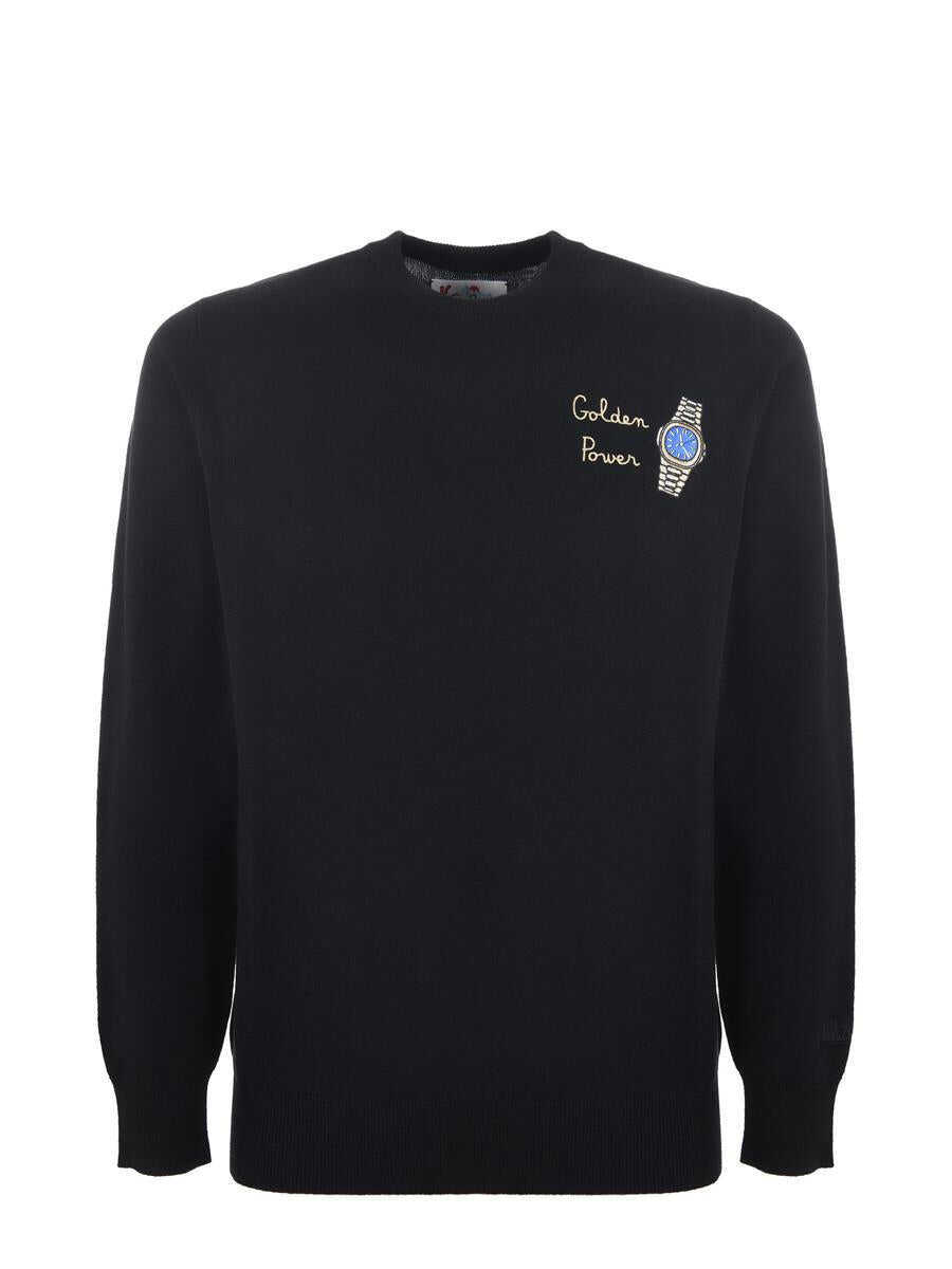 Pulovere Mc2 Saint Barth MC2 Saint Barth  Sweater Black Barbati (BM 19265526) 1