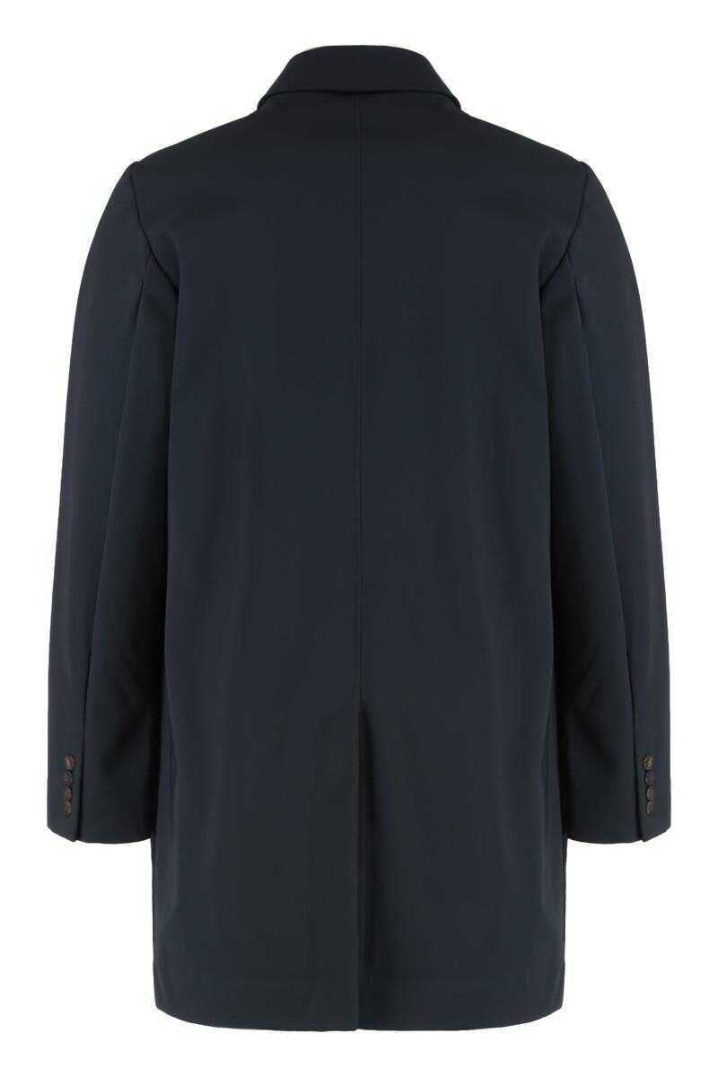 Paltoane Rrd RRD Technical Fabric Coat Black Barbati (BM 19265532) 2