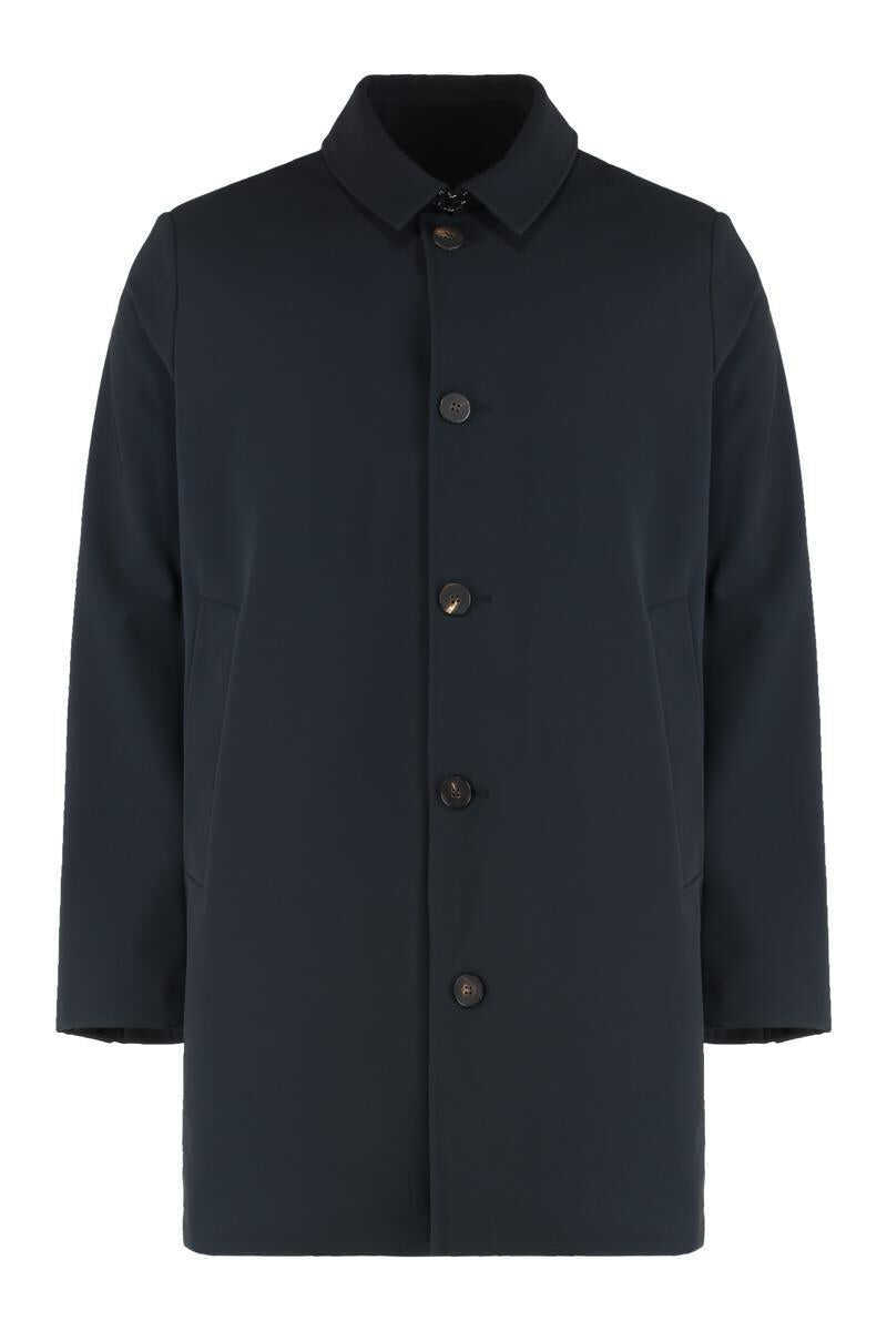 Paltoane Rrd RRD Technical Fabric Coat Black Barbati (BM 19265532) 1