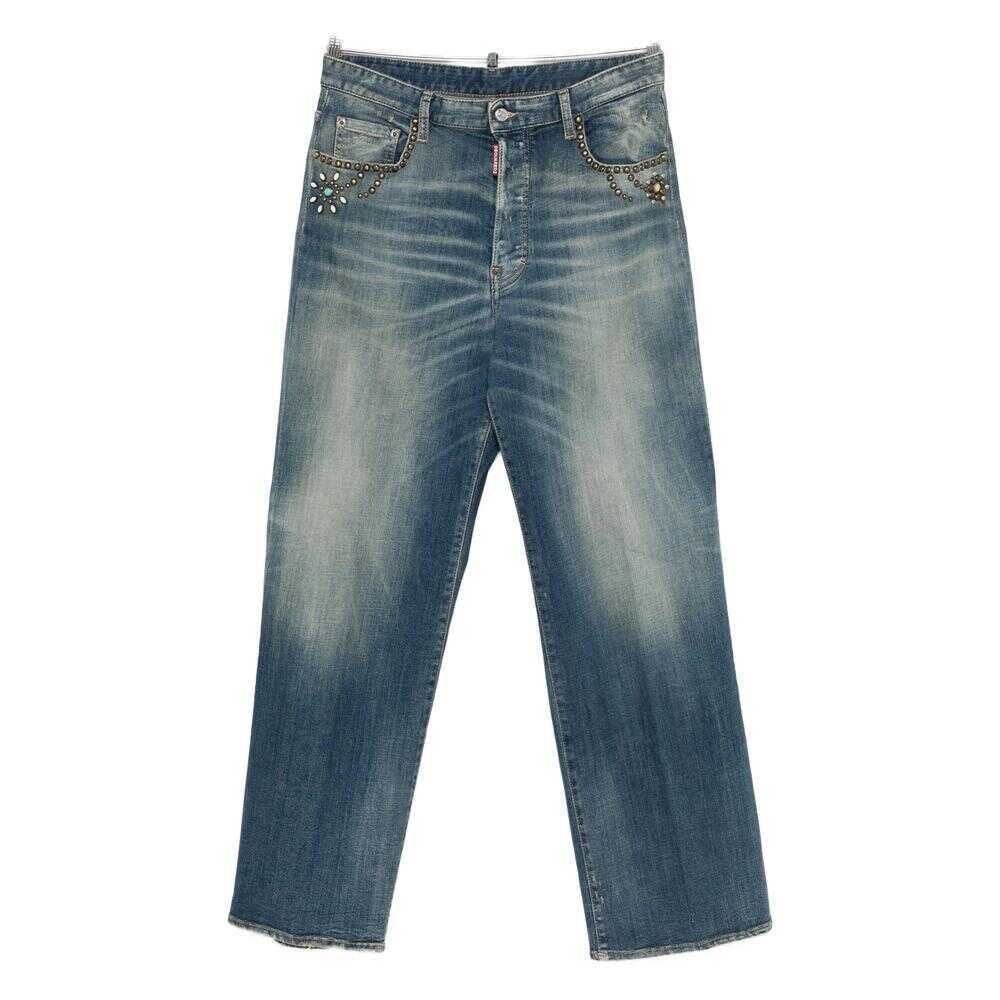 Blugi DSQUARED2 DSQUARED2 Denim BLUE Barbati (BM 19265541) 1