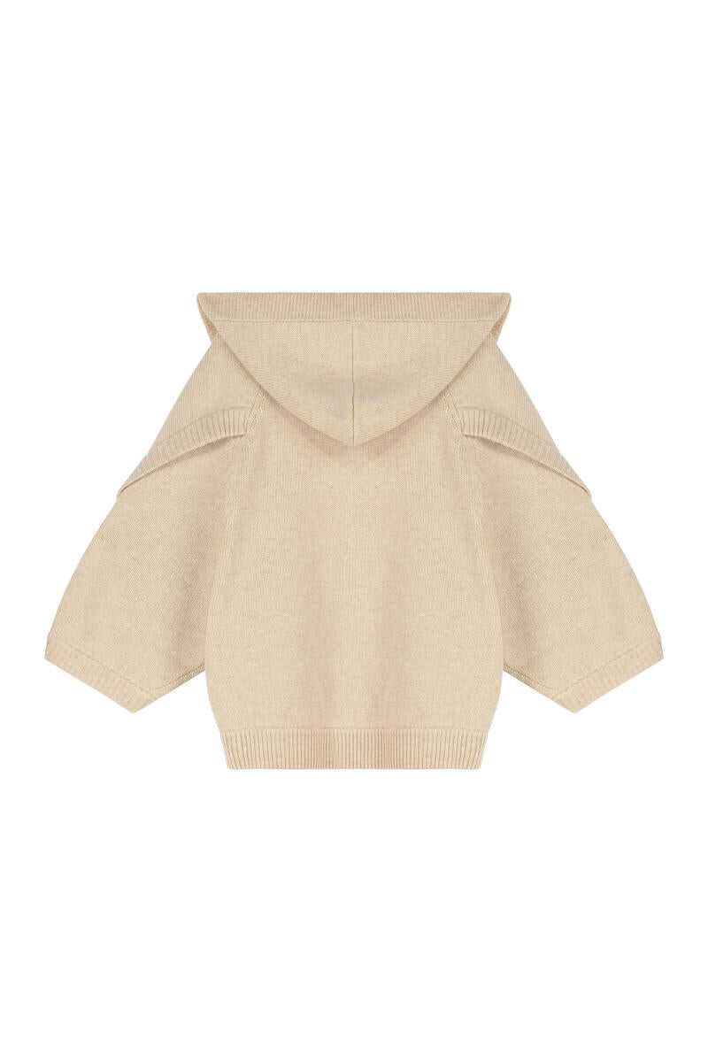 Cardigane Max Mara Max Mara Wool And Cashmere Cardigan Beige Femei (BM 19265589) 2