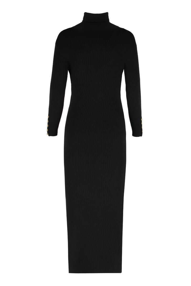 Rochii Elisabetta Franchi Elisabetta Franchi I Live In Ribbed Knit. Black Femei (BM 19265643) 2