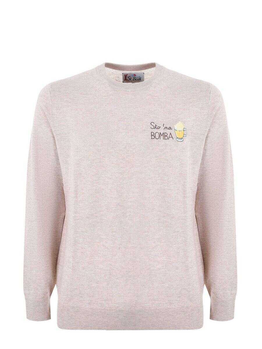 Pulovere Mc2 Saint Barth MC2 Saint Barth  Sweater Beige Barbati (BM 19265661) 1