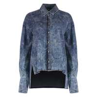 Camasi Just Cavalli Shirt In Denim Femei