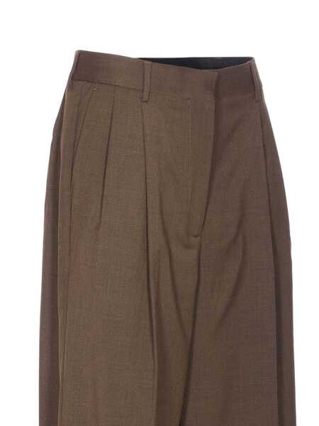 Pantaloni casual FILIPPA K Filippa K Trousers BROWN Femei (BM 19265682) 3