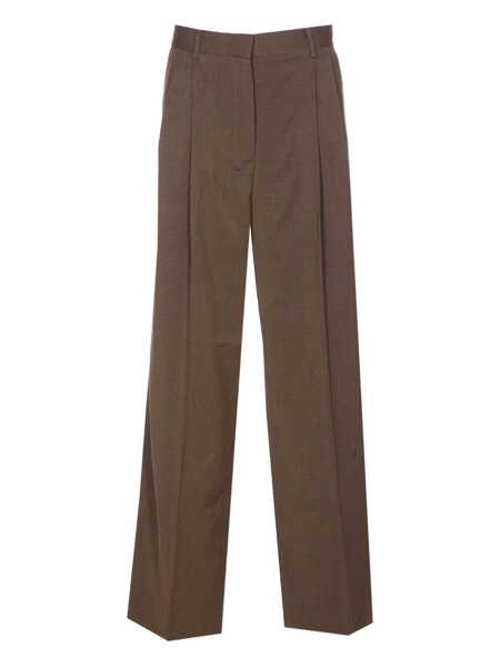 Pantaloni casual FILIPPA K Filippa K Trousers BROWN Femei (BM 19265682) 1