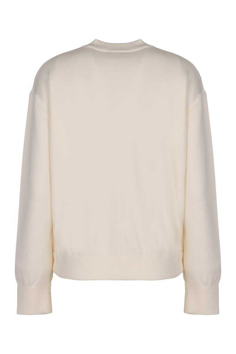 Cardigane Max Mara Max Mara Cardigan In Wool WHITE Femei (BM 19265745) 2