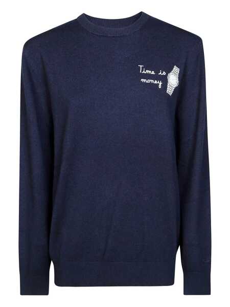 Pulovere Mc2 Saint Barth MC2 Saint Barth  Sweaters BLUE Barbati (BM 19265823) 1