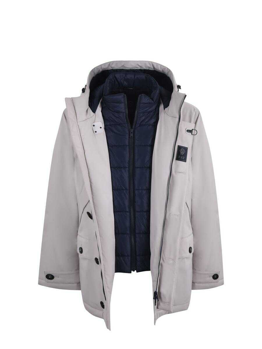 Paltoane Fay Fay  Jacket Grey Barbati (BM 19265862) 3