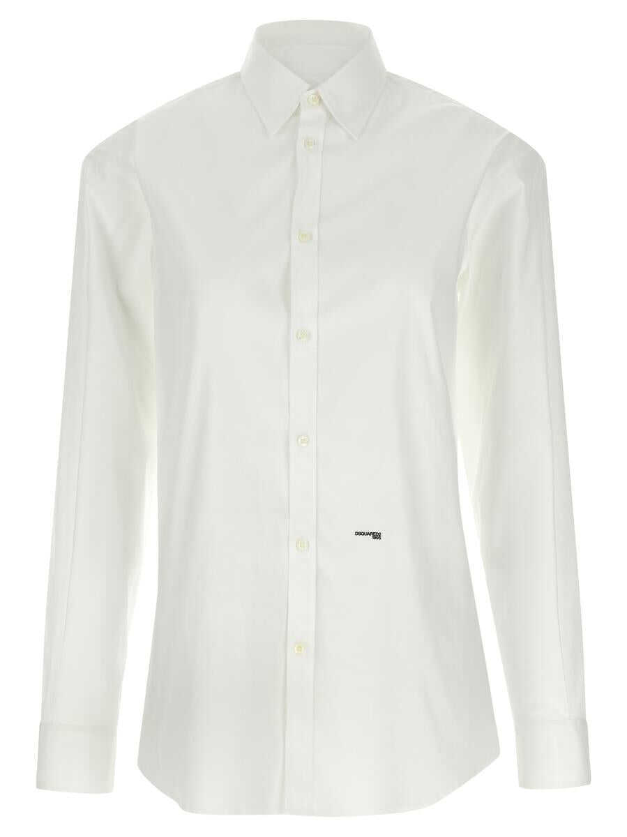 Camasi DSQUARED2 DSQUARED2 Bettter X Dsquared2 Shirt WHITE Femei (BM 19265889) 1