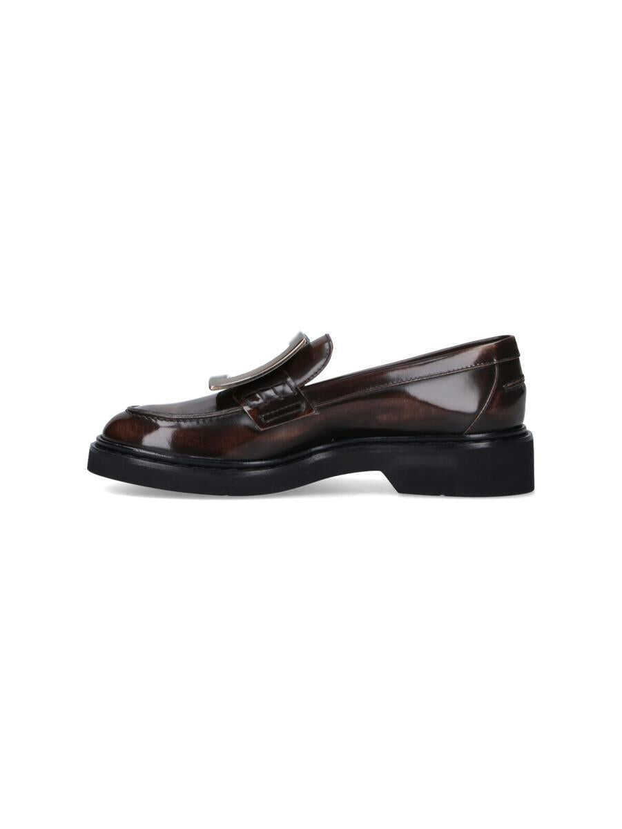 Mocasini Roger Vivier Roger Vivier Flat Shoes BROWN Femei (BM 19265928) 3
