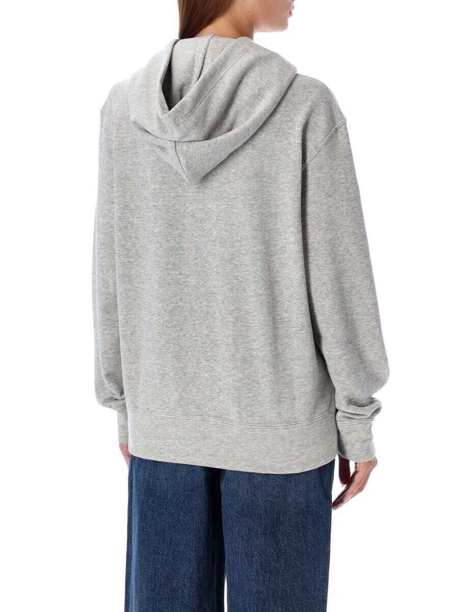 Bluze de trening Comme des Garons Comme Des Garons Play Red Heart Patch Hoodie GREY Femei (BM 19265937) 2