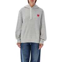 Bluze de trening Comme Des Garçons Play Red Heart Patch Hoodie Femei