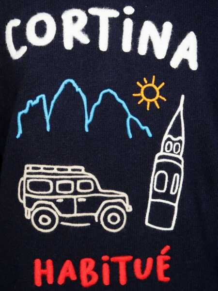 Pulovere Mc2 Saint Barth MC2 Saint Barth  Sweaters BLUE Barbati (BM 19265976) 3