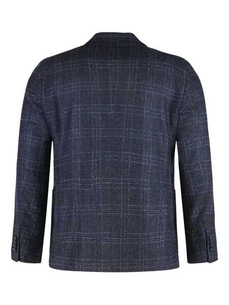 Costume Tagliatore Tagliatore Prince-Of-Wales Wool Jacket BLUE Barbati (BM 19266003) 2