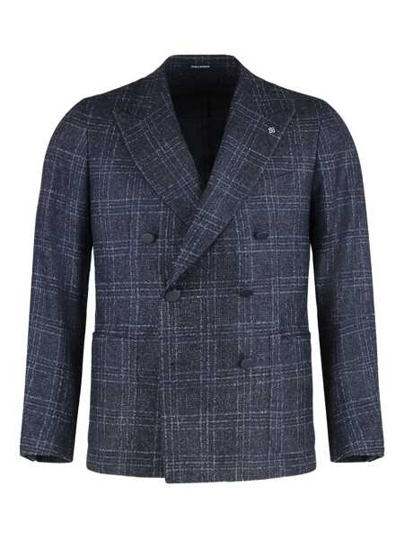 Costume Tagliatore Tagliatore Prince-Of-Wales Wool Jacket BLUE Barbati (BM 19266003) 1
