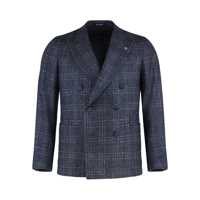 Costume Tagliatore Prince-Of-Wales Wool Jacket Barbati