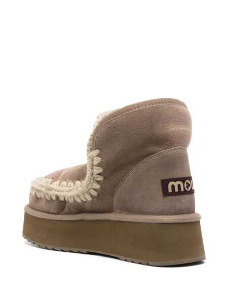 Bocanci Mou Mou Mini Eskimo Platform Boots GREY Femei (BM 19266057) 3