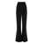 Elisabetta Franchi Elisabetta Franchi Crêpe Trousers Black