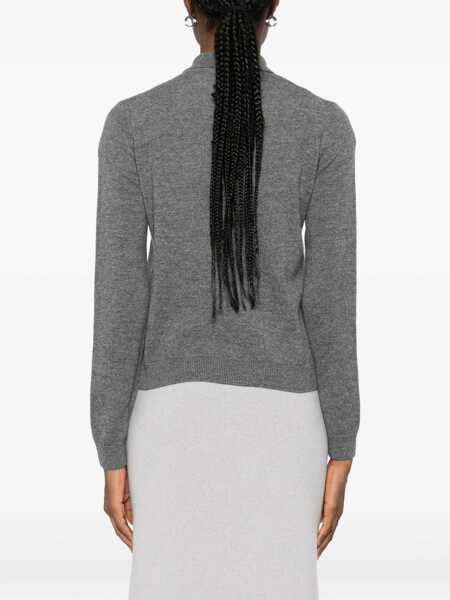 Tricouri Polo Alpha Studio Alpha Studio Grey Polo Shirt GREY Femei (BM 19266219) 4