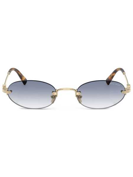 Ochelari de soare MIU MIU EYEWEAR Miu Miu Eyewear Sunglasses Gold Femei (BM 19266222) 1