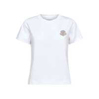 Tricouri Moncler Moncler Round-Neck T-Shirt With Logo Patch Detail