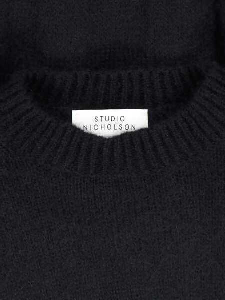 Pulovere STUDIO NICHOLSON Studio Nicholson Sweaters Black Barbati (BM 19266516) 3