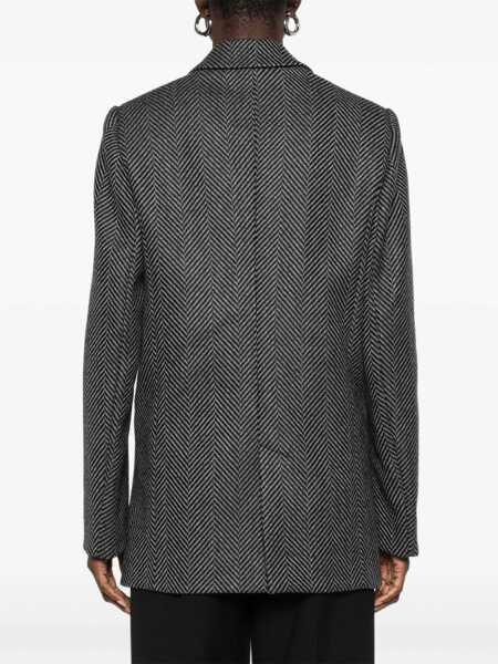Geci forteforte ForteForte Wool Single-Breasted Jacket GREY Femei (BM 19266573) 4